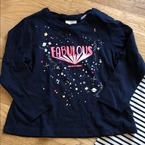 Zara Baby Girl Long Sleeve Tee